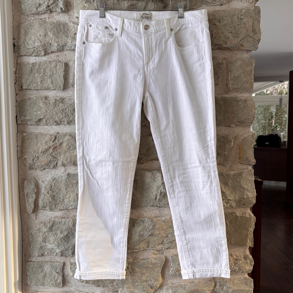 J CREW Slim Broken In Boyfriend Jeans